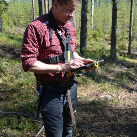 Fältsele Ipad för skog och mark