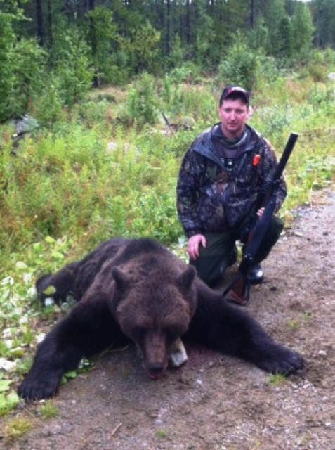 Håkan Malmin on the hunting sling